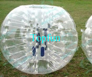 توپ فوتبال حباب در بدن گلدان بادی بدن Zorbing bumper bum