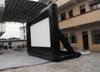 صفحه نمایش پروجکشن بادی قابل حمل در فضای باز 0.55 توری پلاستیکی PVC برای تبلیغات بیلبورد