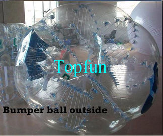 توپ ورزشی bumper bumper bumper 1.00mm PVC Zorb bumper ball