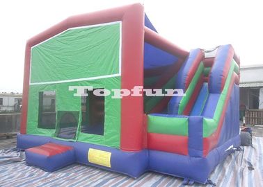 سفارشی کردن آثار هنری 20ft قلعه پریدن با بادکنک DIY با سقف N اسلاید برای کودکان و نوجوانان