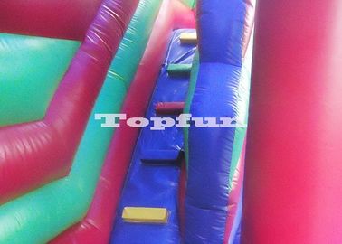 سفارشی کردن آثار هنری 20ft قلعه پریدن با بادکنک DIY با سقف N اسلاید برای کودکان و نوجوانان
