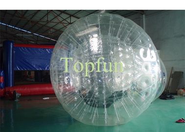 PVC / TPU توربوشور توپ Zorbing در زمین با 3 قطر متر