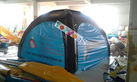 چادر سیاه و سفید عنکبوت Inflatable Inflatable با چهار لوله پلاستیکی