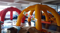 پانل مستطیل PVC قاب های لوله های چادر رویداد تورم برای ساحل / پناهگاه خودرو