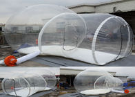 بزرگ 4M PVC بادی پاک کردن حباب چادر ضد آب برای کمپینگ