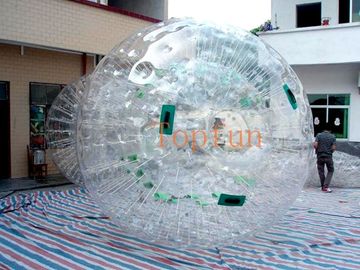 شفاف بادی قابل انعطاف اسباب بازی بزرگ توپ با طول عمر Plato PVC / TPU