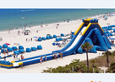53.3 متر Long Hippo Water Slide Games طولانی ترین سرسره بادی برای ساحل