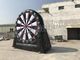 Giant Inflatable Football Dart Board Outdoor Sports Games Black And White Color